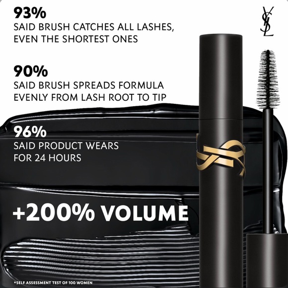 YSL LASH CLASH EXTREME VOLUME MASCARA - BLACK - Picture 11 of 11